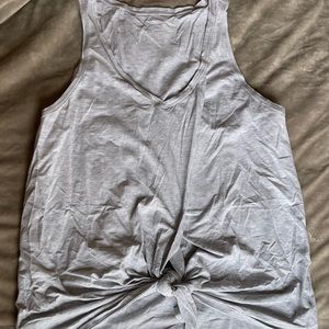 Lululemon front tie tank top